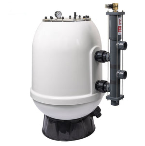 MIDA.Calypso GFK Filter Ø600 mit 1 ½" BESGO-Stangenventil & Verrohrung