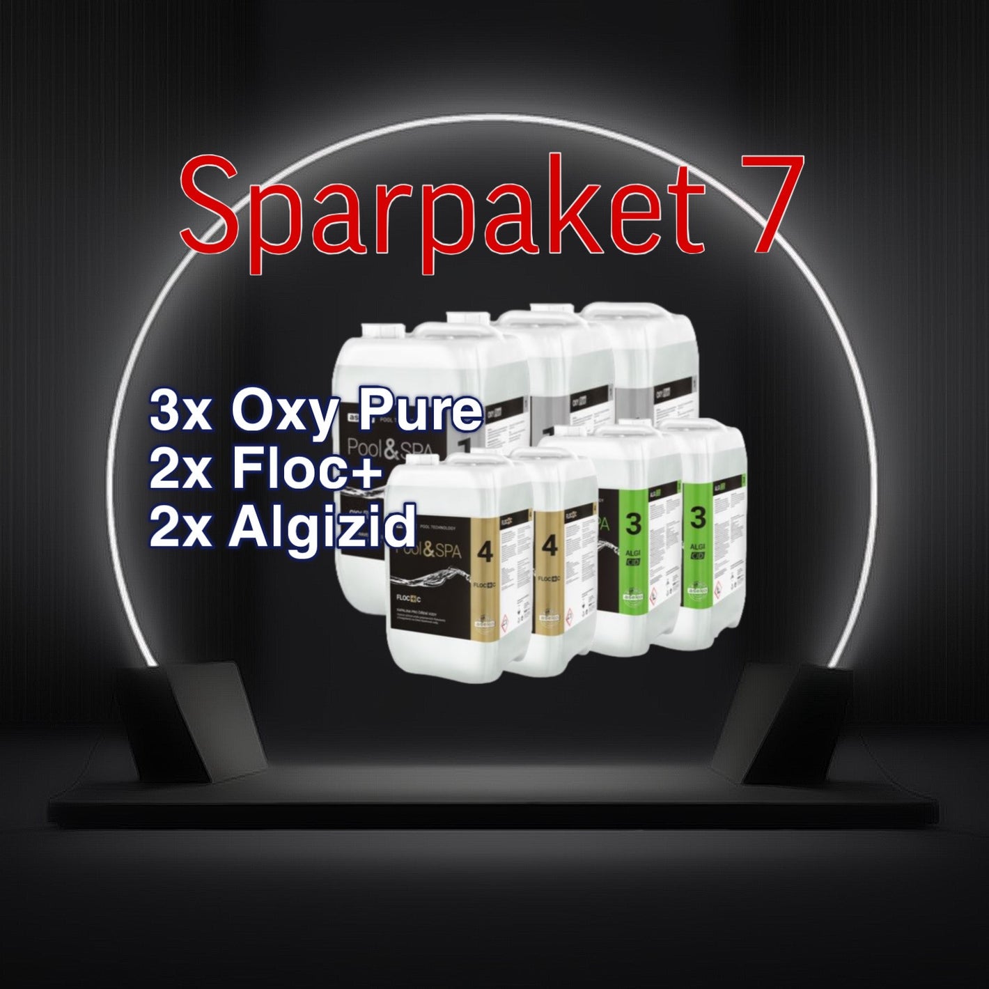 Pool-Chemie Wasseraufbereitung Sparpaket 7