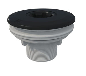 Einlaufdüse mit Multiflow-System für Folienbecken – Farbe Anthrazit RAL 7016