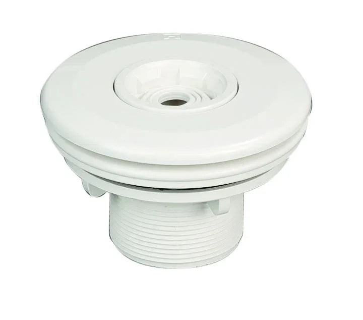 Einlaufdüse mit Multiflow-System für Folienbecken – Farbe Weiß