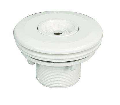 Einlaufdüse mit Multiflow-System für Folienbecken – Farbe Weiß