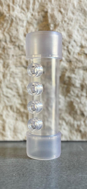Aseko Impfstrecke 4 x 1/4" Transparent - Poolteg Shop