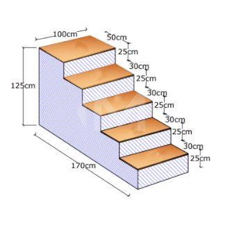 EPS Treppenmodul gerade 5-Stufen für Poolbau Schwimmbadbau Folienverlegung - Poolteg Shop