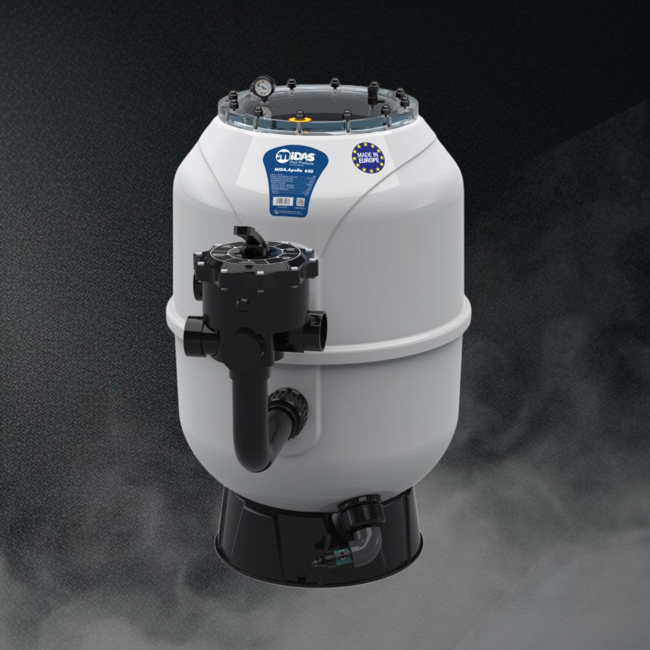 Premium Sandfilter APOLLO MIDAS - Perfekte Wasseraufbereitung - Poolteg Shop